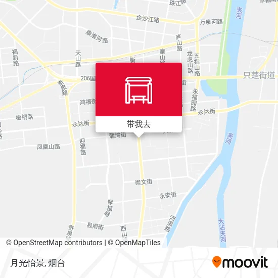 月光怡景地图
