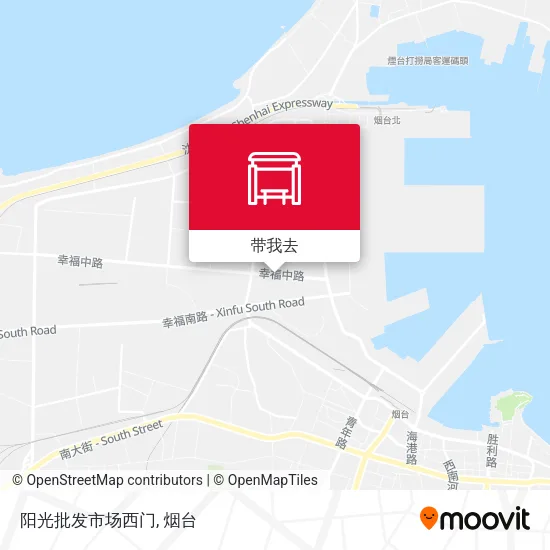 阳光批发市场西门地图