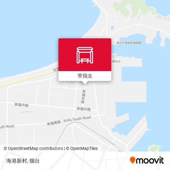 海港新村地图
