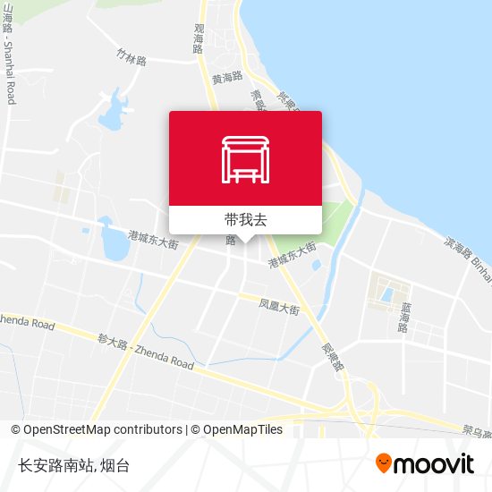 长安路南站地图