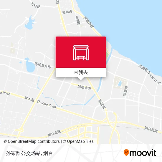 孙家滩公交场站地图