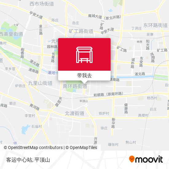 客运中心站地图
