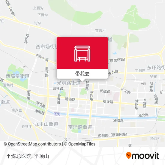 平煤总医院地图