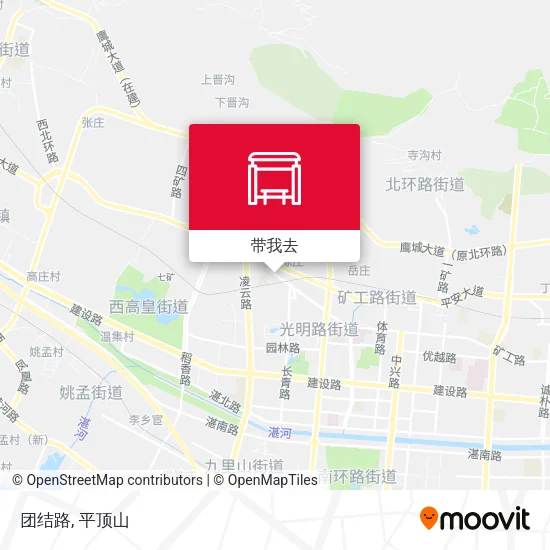 团结路地图