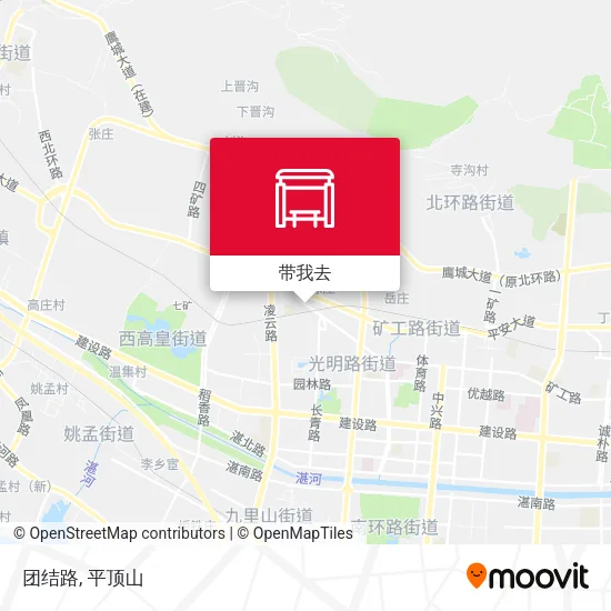 团结路地图