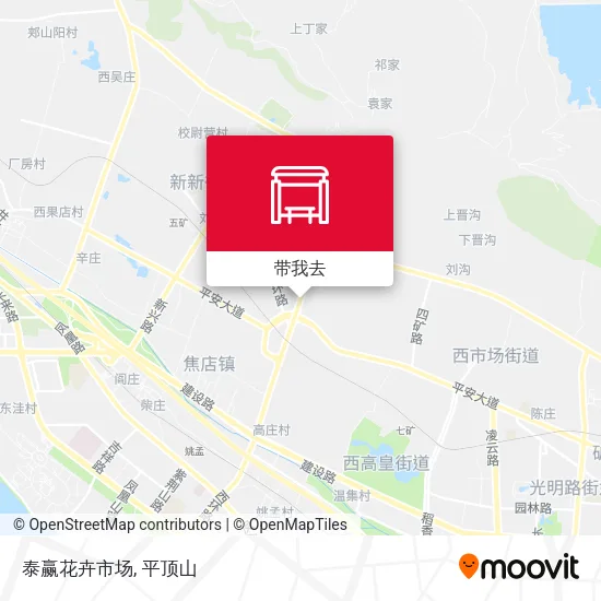 泰赢花卉市场地图