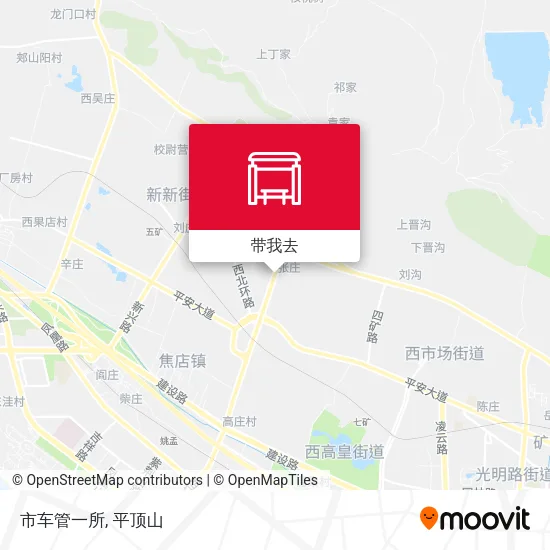 市车管一所地图