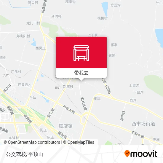 公交驾校地图