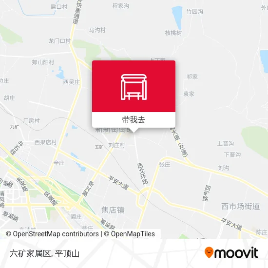 六矿家属区地图