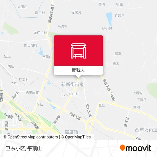 卫东小区地图