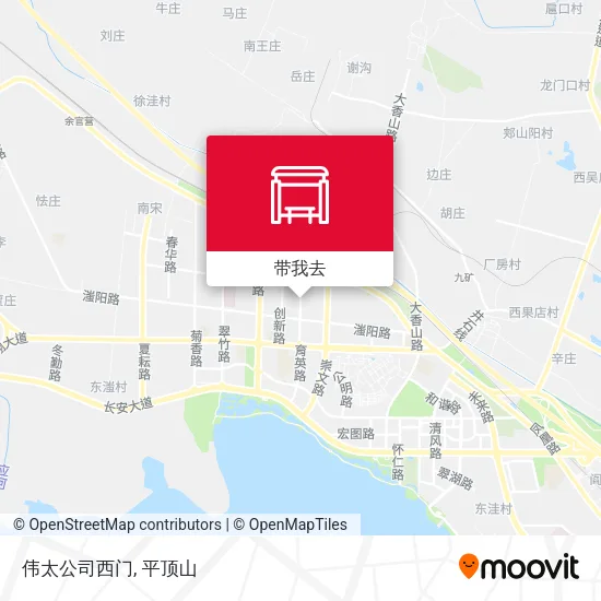 伟太公司西门地图