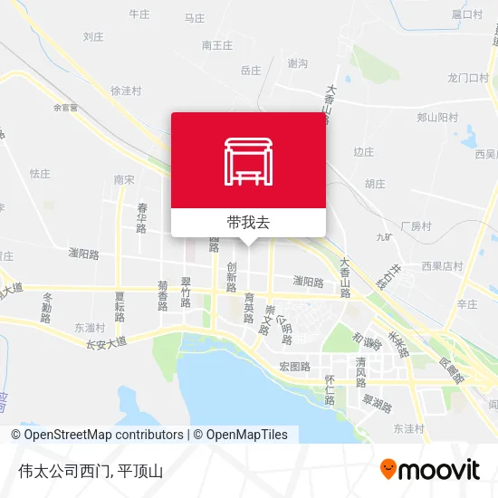 伟太公司西门地图
