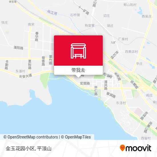 金玉花园小区地图