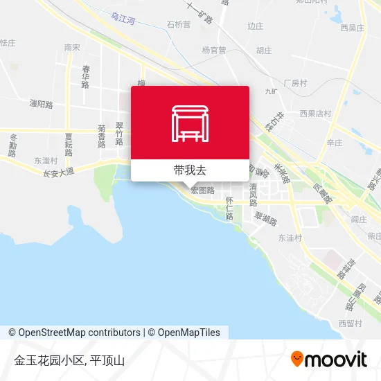 金玉花园小区地图