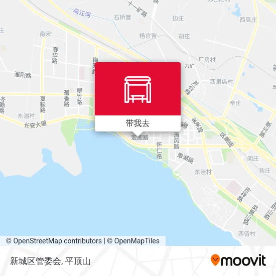 新城区管委会地图