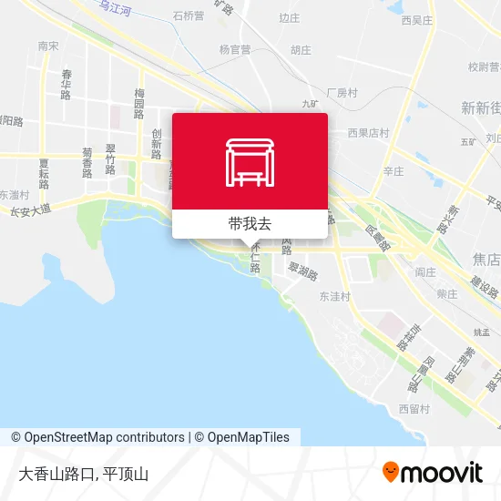 大香山路口地图