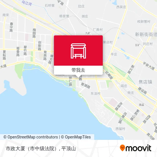 市政大厦（市中级法院）地图