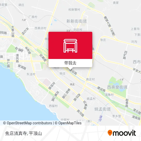 焦店清真寺地图