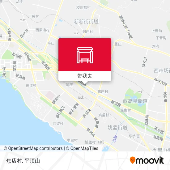 焦店村地图