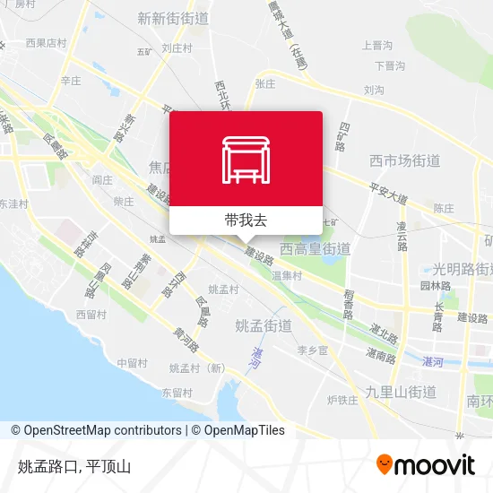 姚孟路口地图