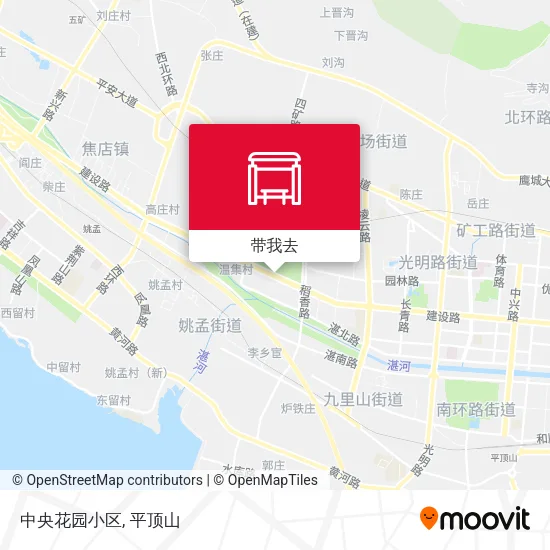 中央花园小区地图