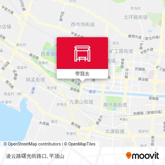凌云路曙光街路口地图