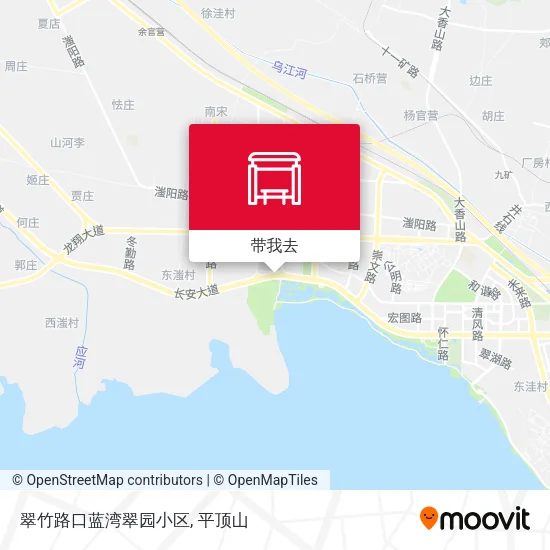 翠竹路口蓝湾翠园小区地图
