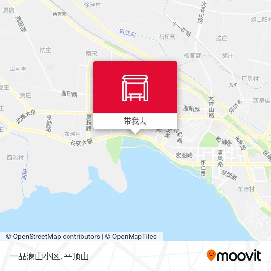 一品澜山小区地图