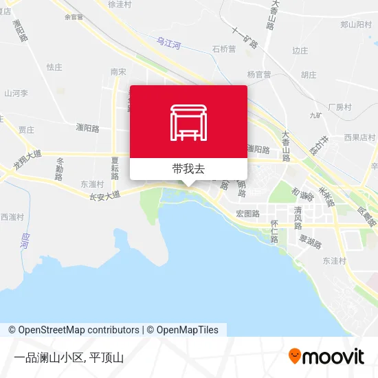 一品澜山小区地图