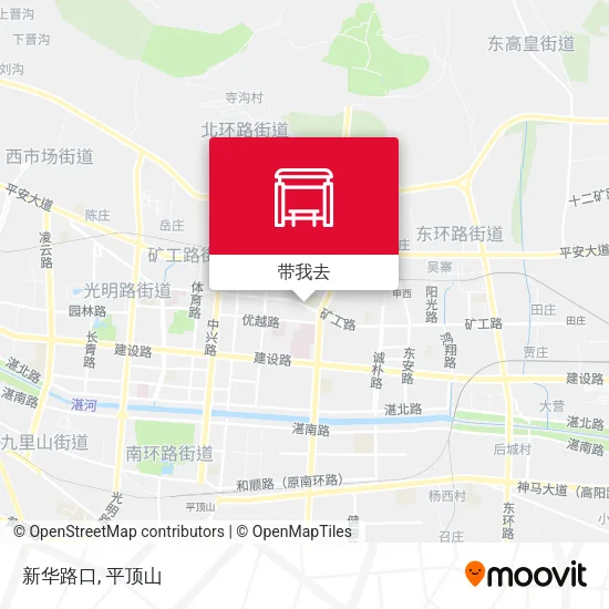 新华路口地图