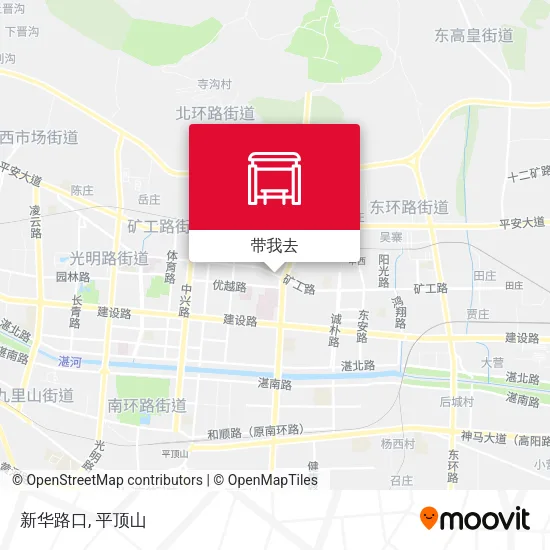 新华路口地图