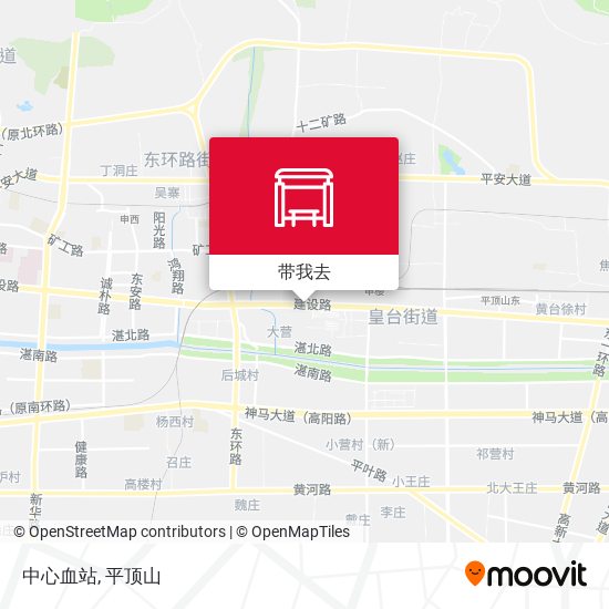 中心血站地图