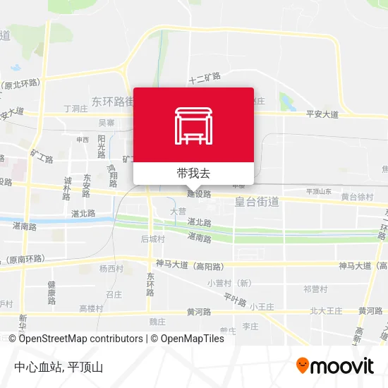 中心血站地图