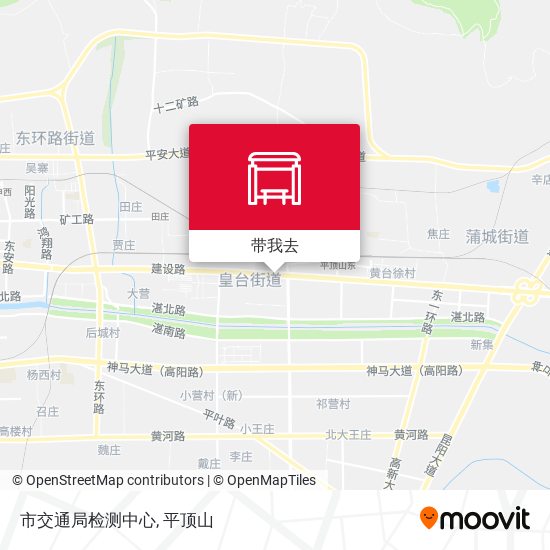 市交通局检测中心地图