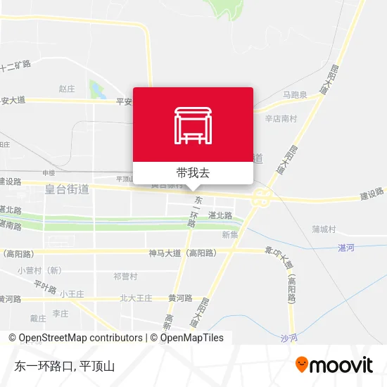 东一环路口地图