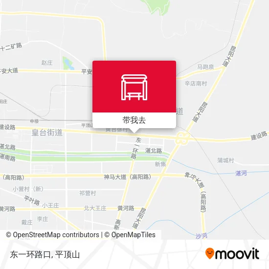 东一环路口地图
