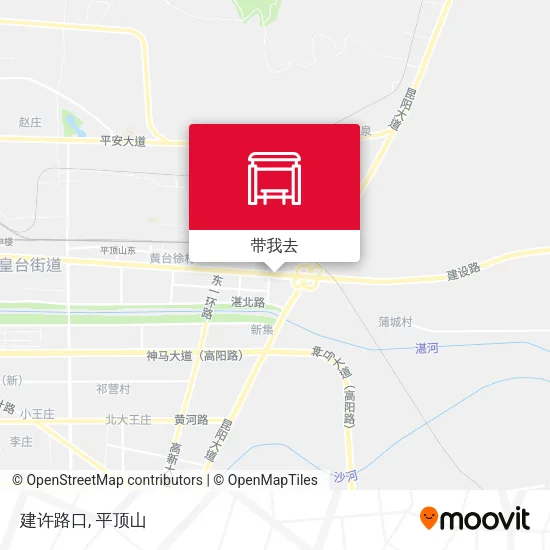 建许路口地图