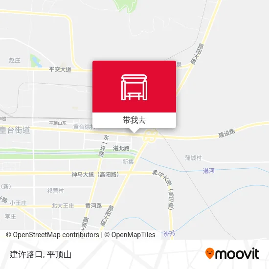 建许路口地图