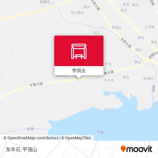 东羊石地图