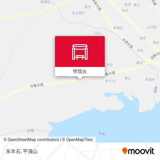 东羊石地图