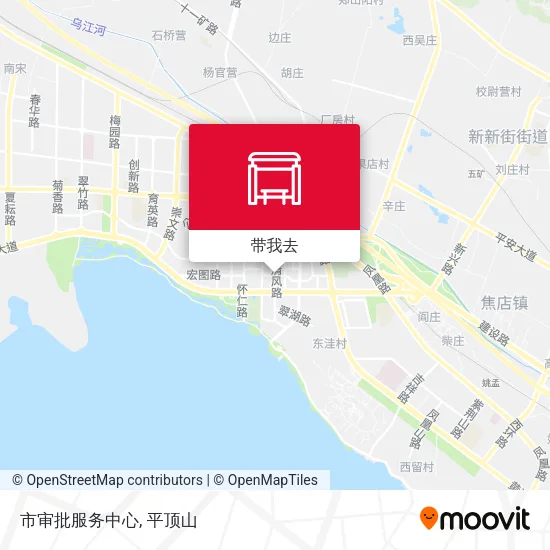 市审批服务中心地图
