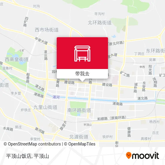 平顶山饭店地图