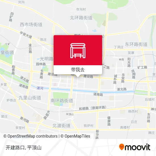 开建路口地图