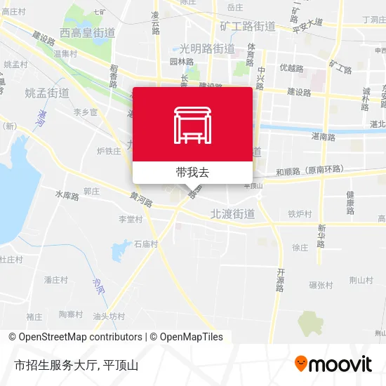 市招生服务大厅地图