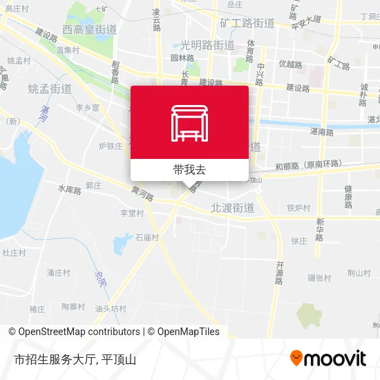 市招生服务大厅地图