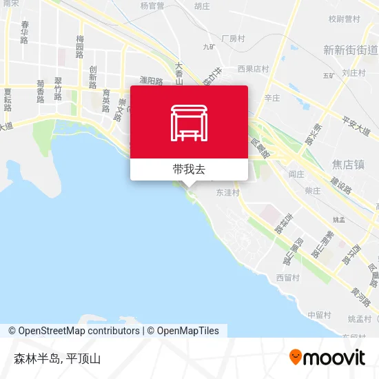 森林半岛地图