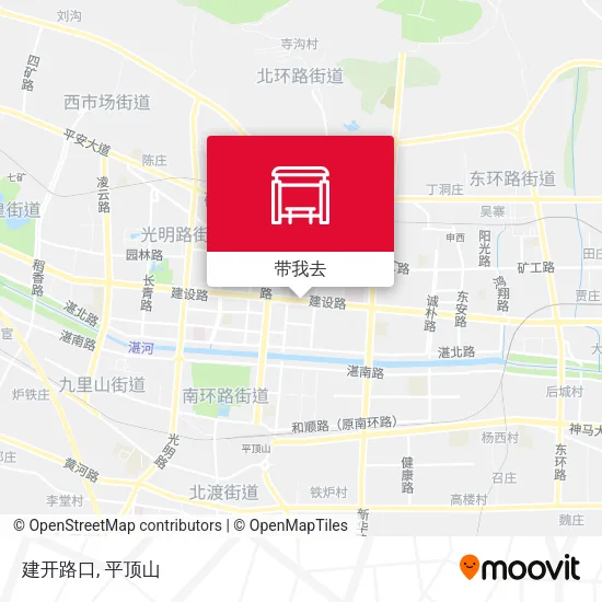 建开路口地图