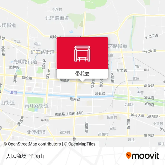 人民商场地图