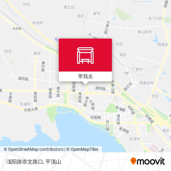 滍阳路崇文路口地图