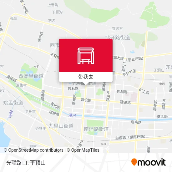 光联路口地图